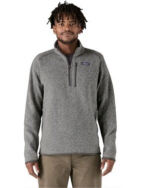 Patagonia Men’s Large 1/4 Zip Gray Better Sweater